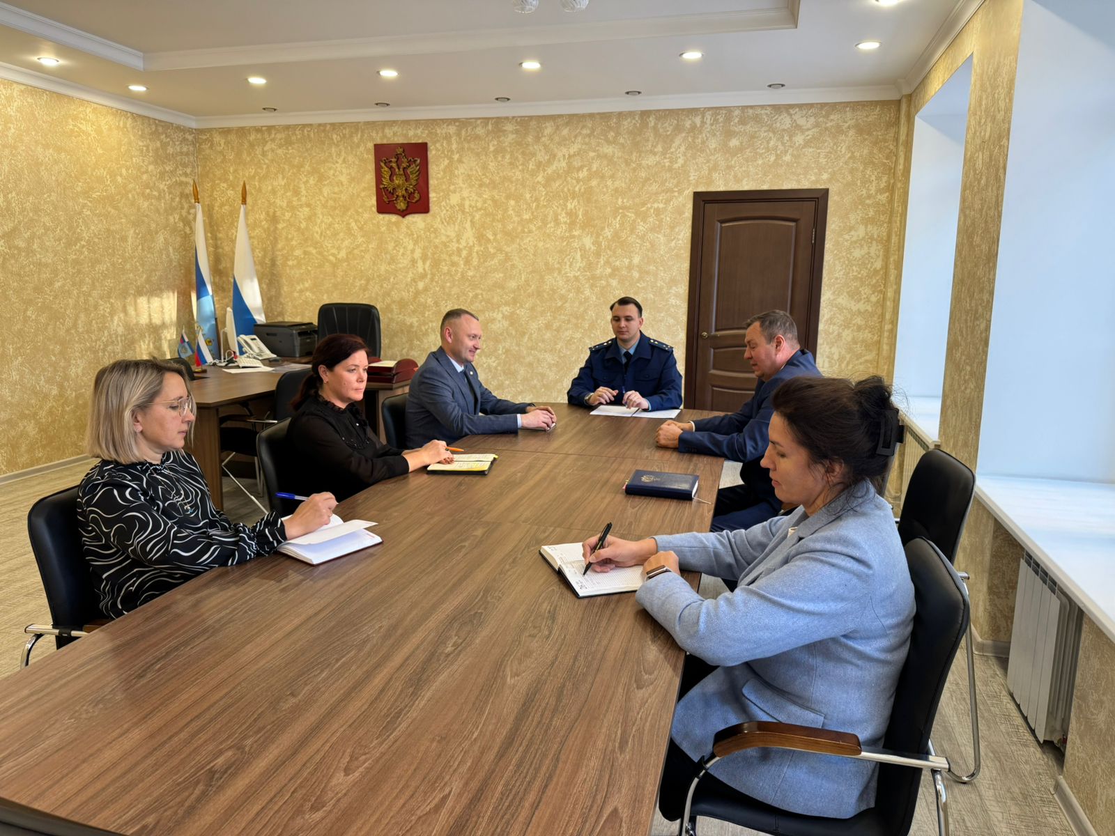 Рабочая встреча  с представителем Западно-Сибирской транспортной прокуратуры